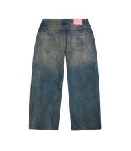 Load image into Gallery viewer, Distressed Denim Jeans