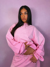 Load image into Gallery viewer, Star Logo Sunfaded Crewneck - Candy Pink
