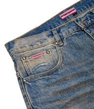 Load image into Gallery viewer, Double-Knee Denim Jeans
