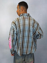 Load image into Gallery viewer, Distressed Flannel Shirt
