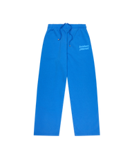 Load image into Gallery viewer, Star Logo Straight Leg Sweatpants cobalt blue front

